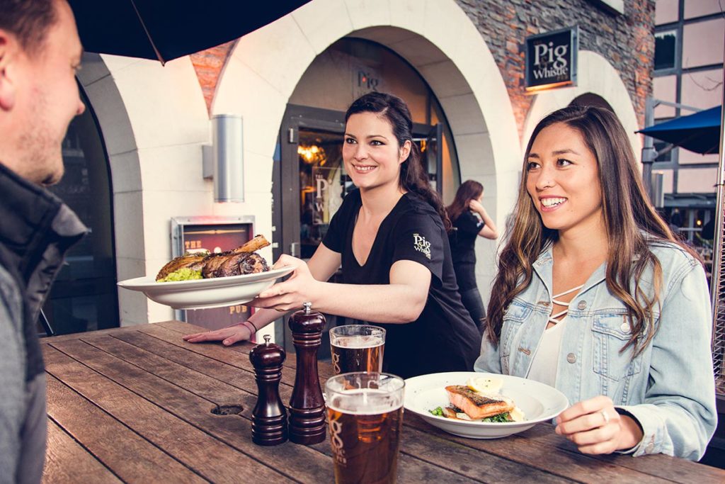 The Pig & Whistle serves hearty meals locals and tourists alike are sure to enjoy